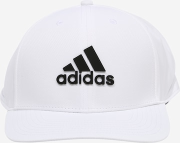 ADIDAS GOLF Urhelulippalakki 'TOUR SNAPBACK' värissä valkoinen: edessä