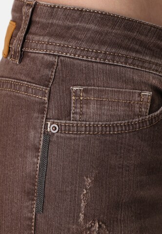 ppep. Regular Jeans in Bruin