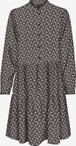 Robe-chemise 'Isa' VERO MODA en noir : devant