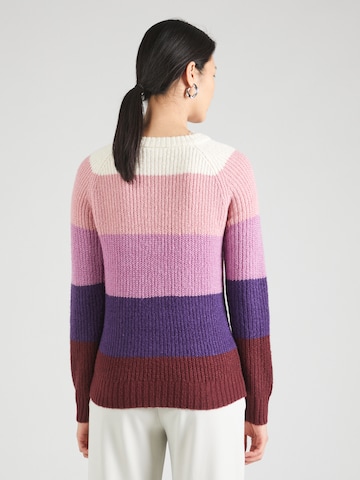 SAINT TROPEZ Pullover 'Brooklyn' in Lila