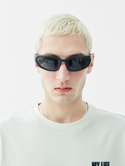 VAMOS CLO Shirt 'Houston' in Grey / Mottled black, Item view
