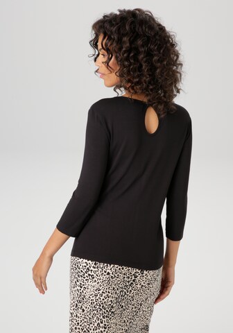 Aniston CASUAL Shirt in Schwarz