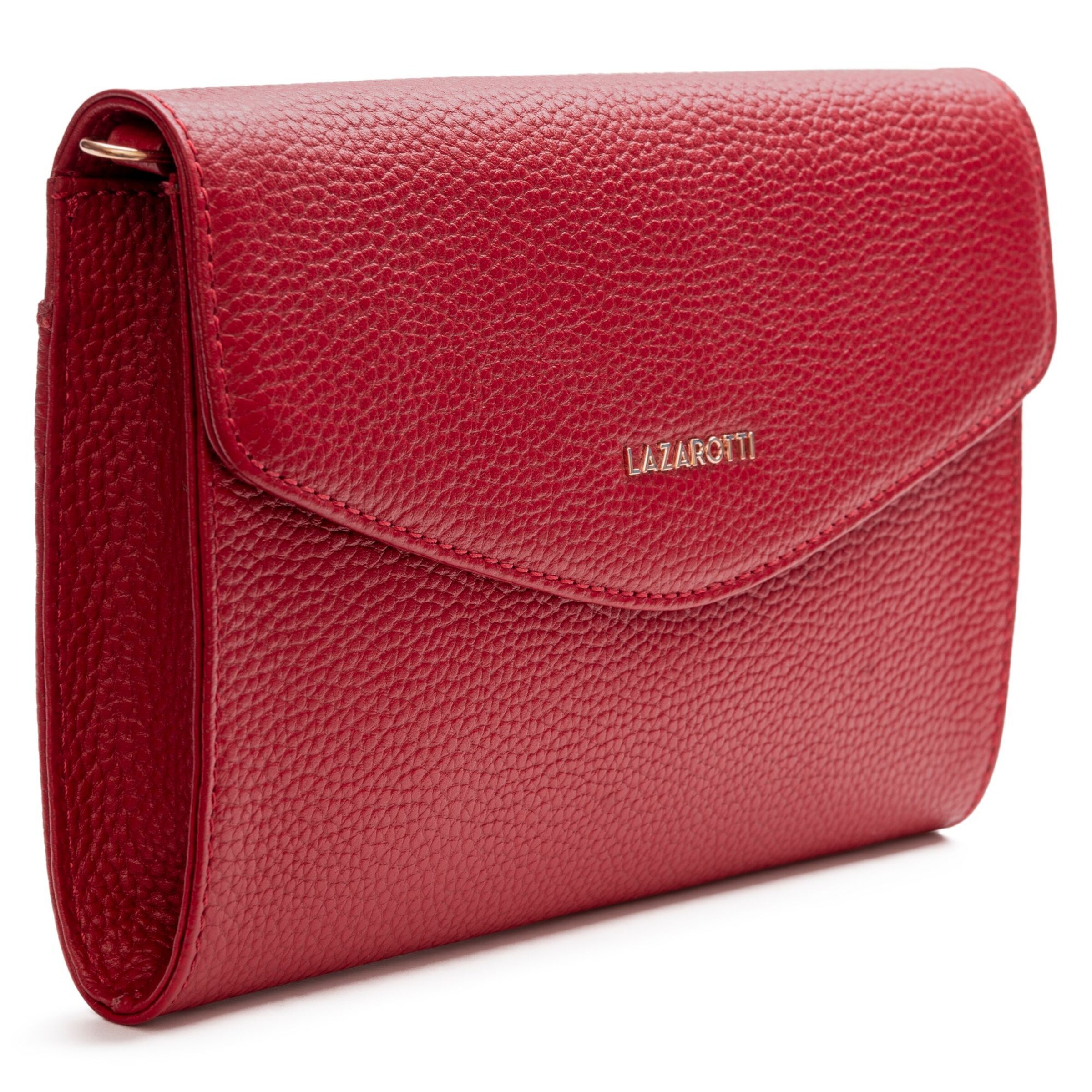 Pochette 'Bologna' di Lazarotti in rosso
