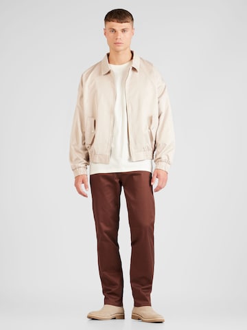 Coupe slim Pantalon chino Dockers en marron