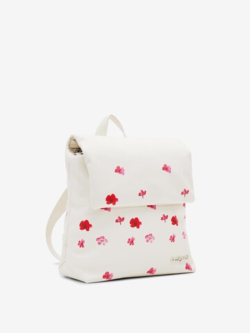 Desigual - Mochila en blanco