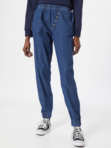 Alife and Kickin Tapered Broek 'AlexisAK' in Blauw: voorkant