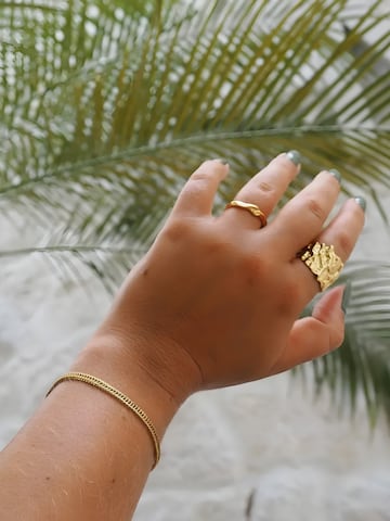 hiBALI Bracelet 'Edgy' in Gold