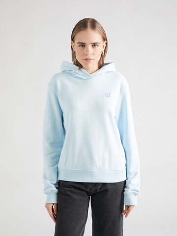 Calvin Klein Jeans Суичър в синьо: отпред