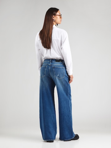 Elias Rumelis Wide Leg Jeans 'Kalea' i blå
