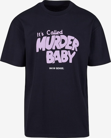 T-Shirt 'Murder' 9N1M SENSE en noir : devant