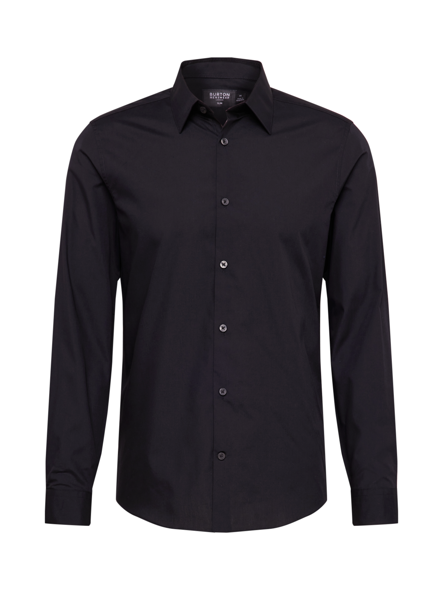 IfVVB Koszule BURTON MENSWEAR LONDON Koszula w kolorze Czarnym 