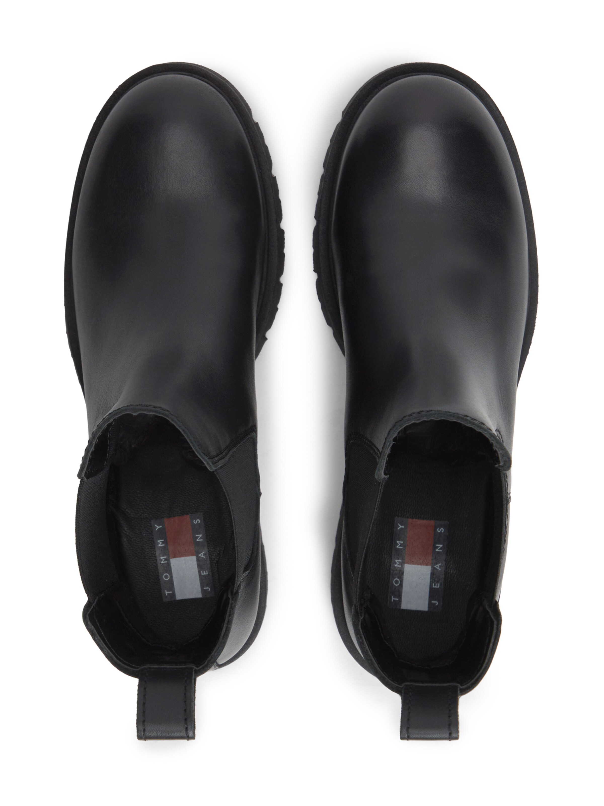Boots chelsea di Tommy Jeans in nero