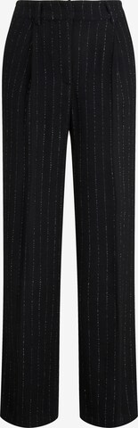 Regular Pantalon à pince 'Lea' TOM TAILOR en noir : devant