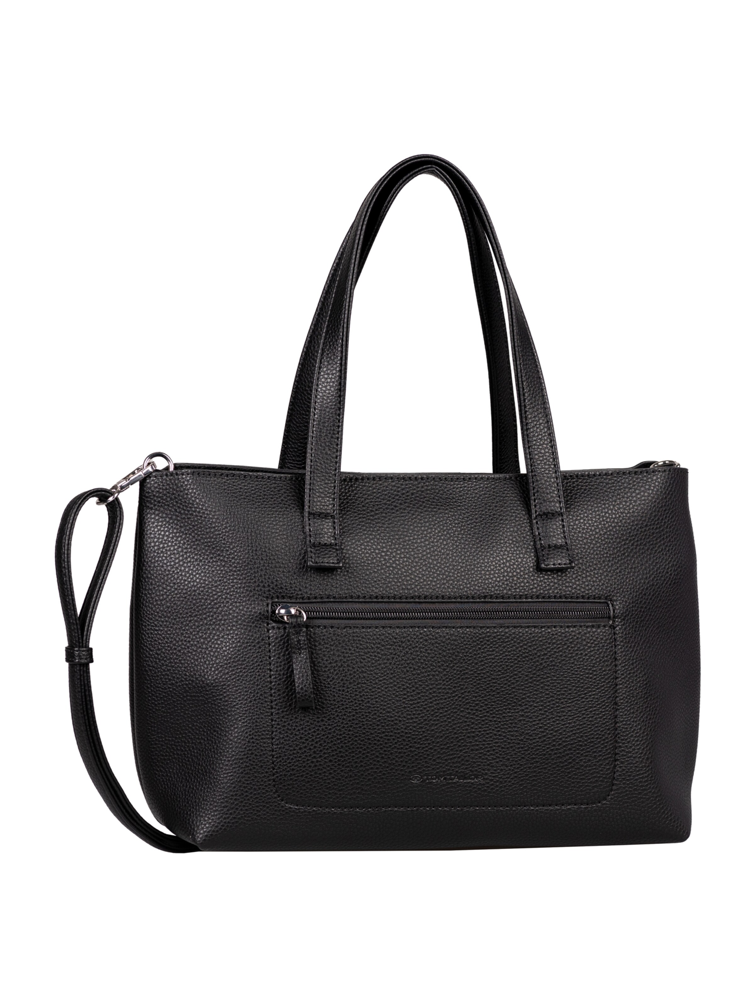TOM TAILOR Shopper 'Elis' in Black