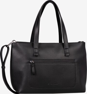 TOM TAILOR Shopper 'Elis' in Black