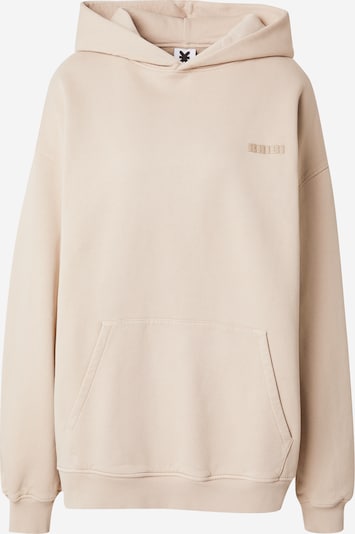 Karo Kauer Sweatshirt in taupe / schwarz / offwhite, Produktansicht