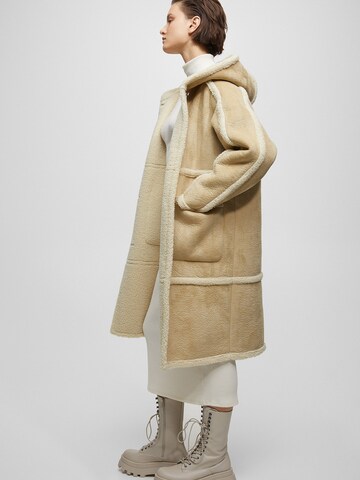 Pull&Bear Wintermantel in Beige