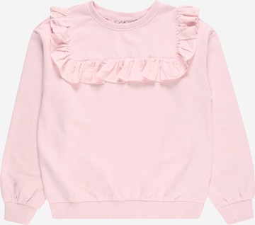 Sweat-shirt 'Ofelia' KIDS ONLY en rose : devant