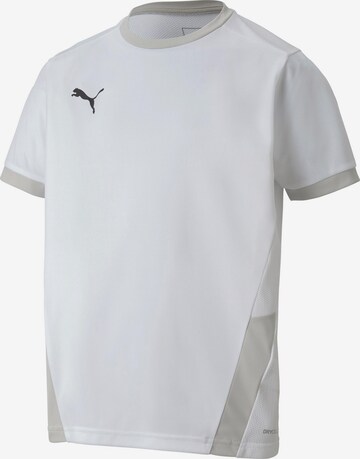 T-Shirt fonctionnel 'TeamGoal23' PUMA en blanc : devant