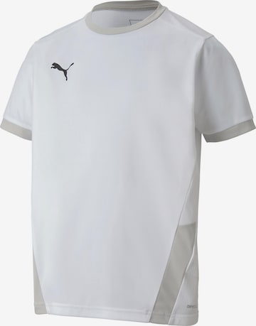 T-Shirt fonctionnel 'TeamGoal23' PUMA en blanc : devant