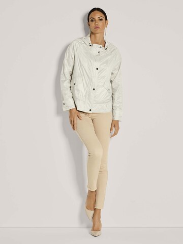 Veste mi-saison MADELEINE en blanc : devant