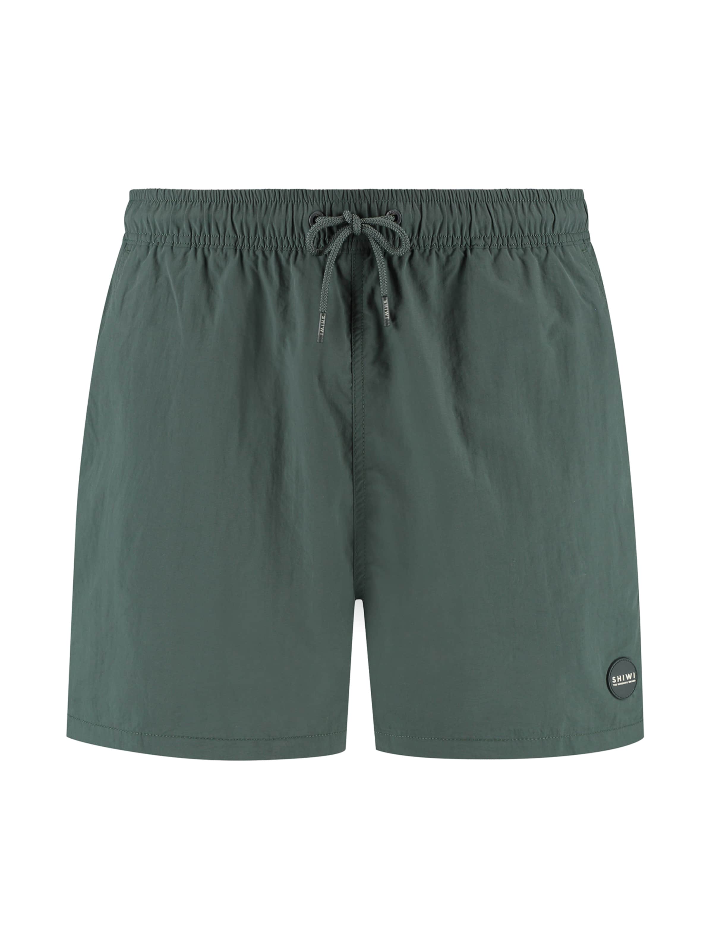 Shiwi Plavecké šortky 'Nate' - Zelená: predná strana