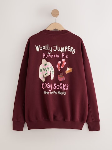 Next Sweatshirt in Rood