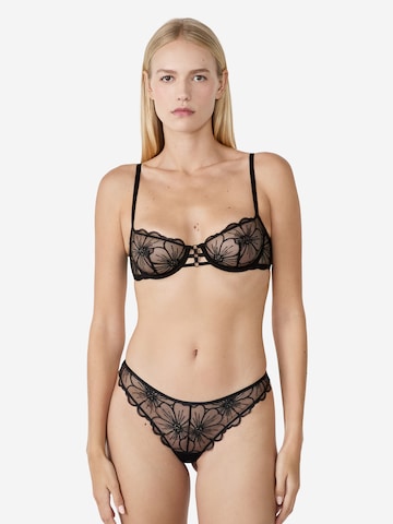 ETAM Balconette BH 'Gamme' in Schwarz