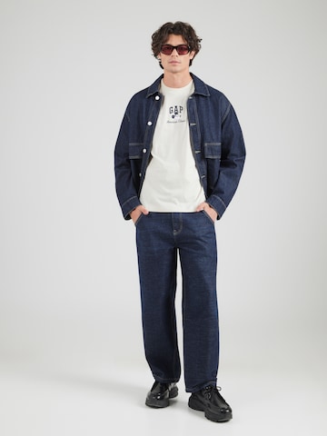 GAP Tričko 'FAM MOMENT' - Béžová