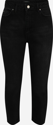 Trendyol Petite Slim fit Jeans in Black: front