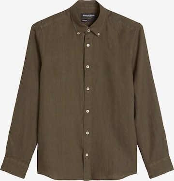 Chemise Marc O'Polo en marron : devant