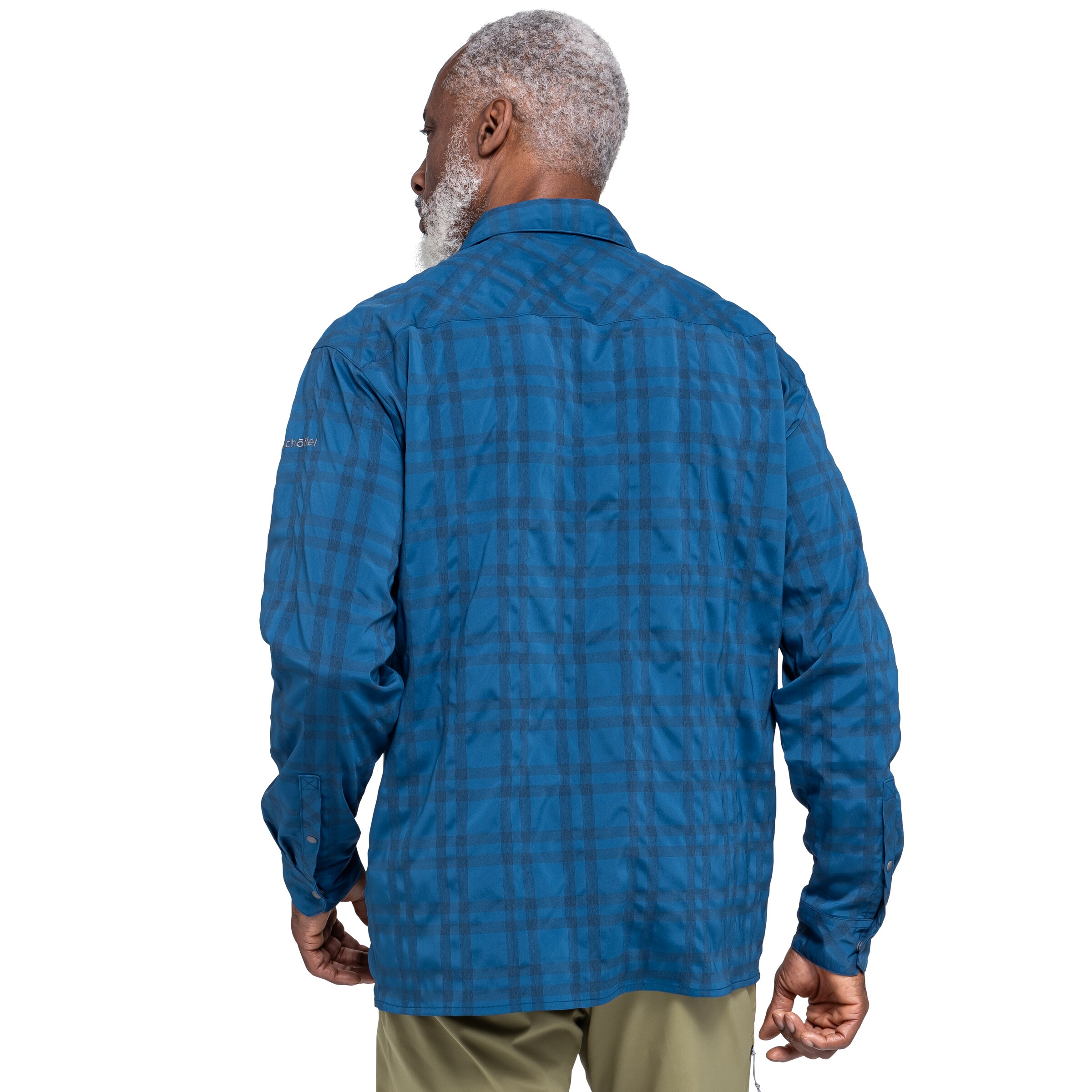 Schöffel Regular fit Functioneel overhemd 'Dynkur' in Blauw