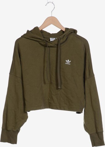 ADIDAS ORIGINALS Kapuzenpullover XS in Grün: predná strana