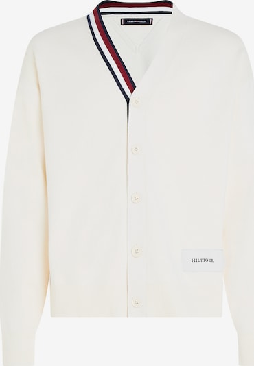 TOMMY HILFIGER Vestes en maille en crème / bleu / rouge / blanc, Vue avec produit