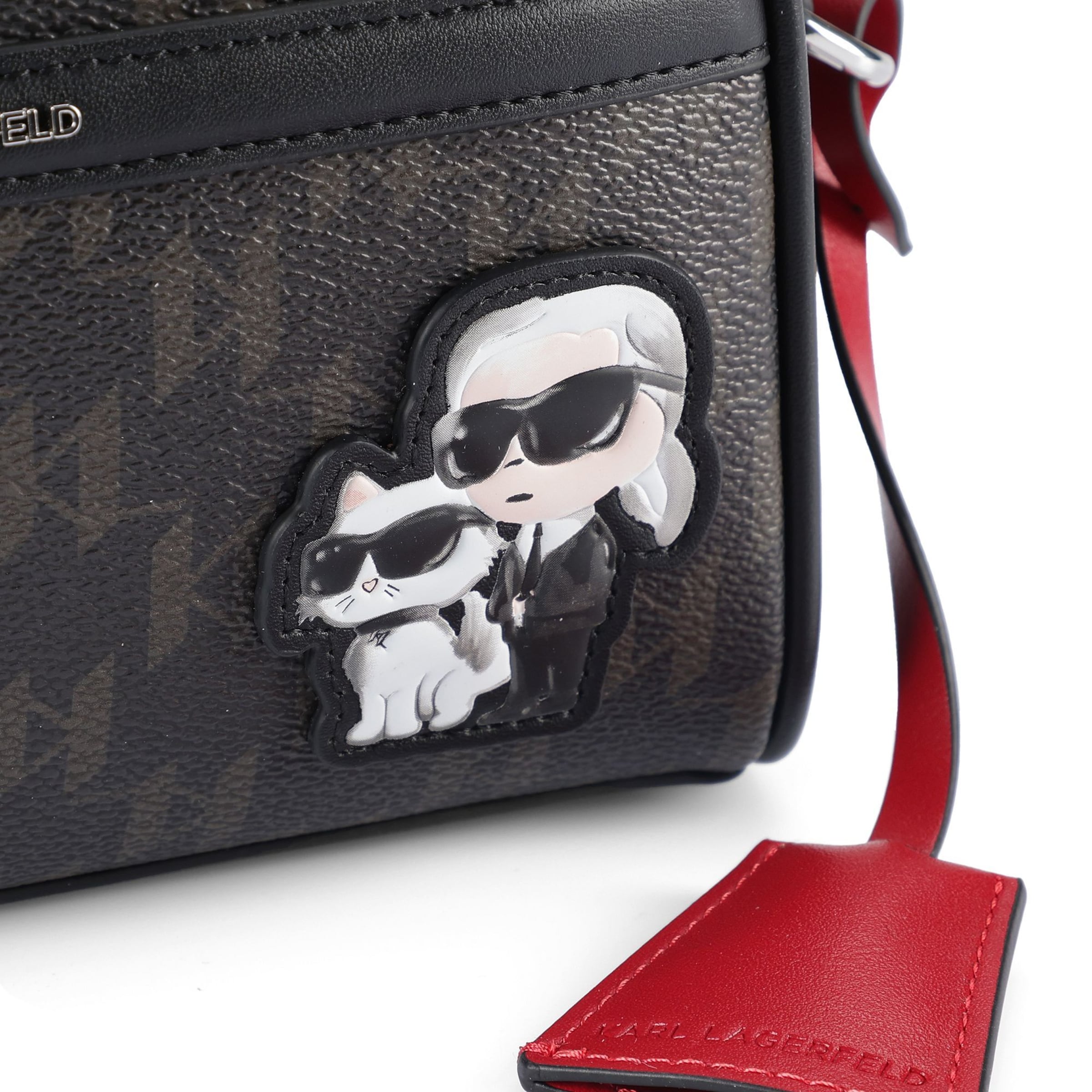 Sac à bandoulière 'Ikon' Karl Lagerfeld en noir