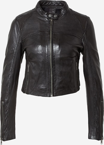 Gipsy Between-Season Jacket 'Adana' in Black: front