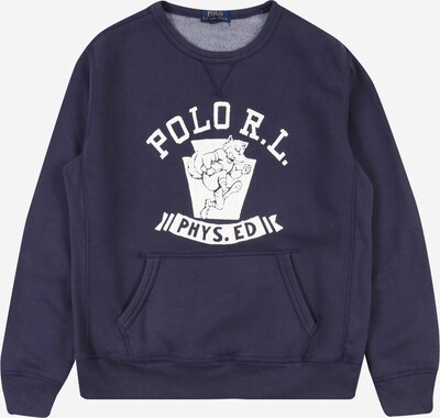 POLO RALPH LAUREN Sweatshirt i marinblå / vit, Produktvy