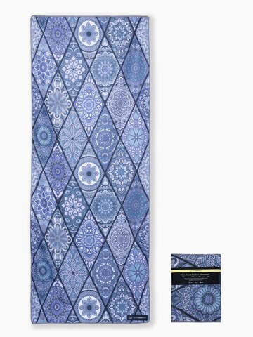 woodsandwaves Beach Towel 'Mosaics Noir' in Mixed colors: front