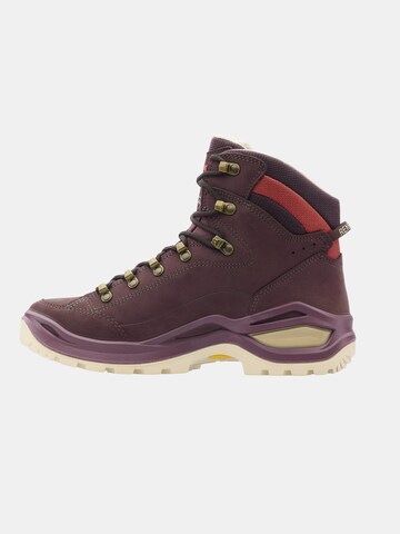 LOWA Boots in Red