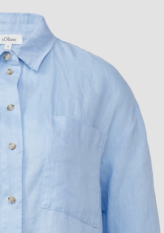 s.Oliver Blouse in Blue