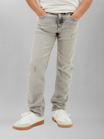Calvin Klein Jeans Regular Jeans in Grijs: voorkant