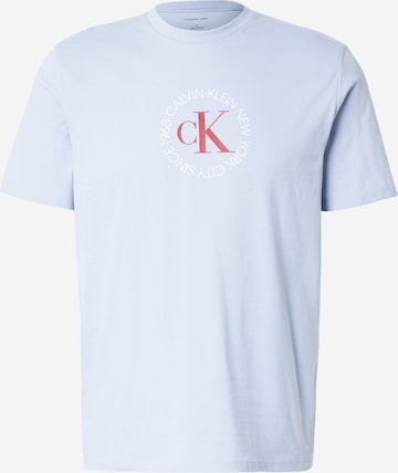 Calvin Klein JeansMajica - ljubičasta boja: prednji dio