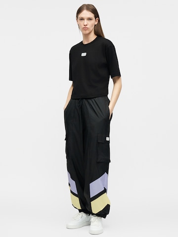 juoda EA7 Emporio Armani Marškinėliai