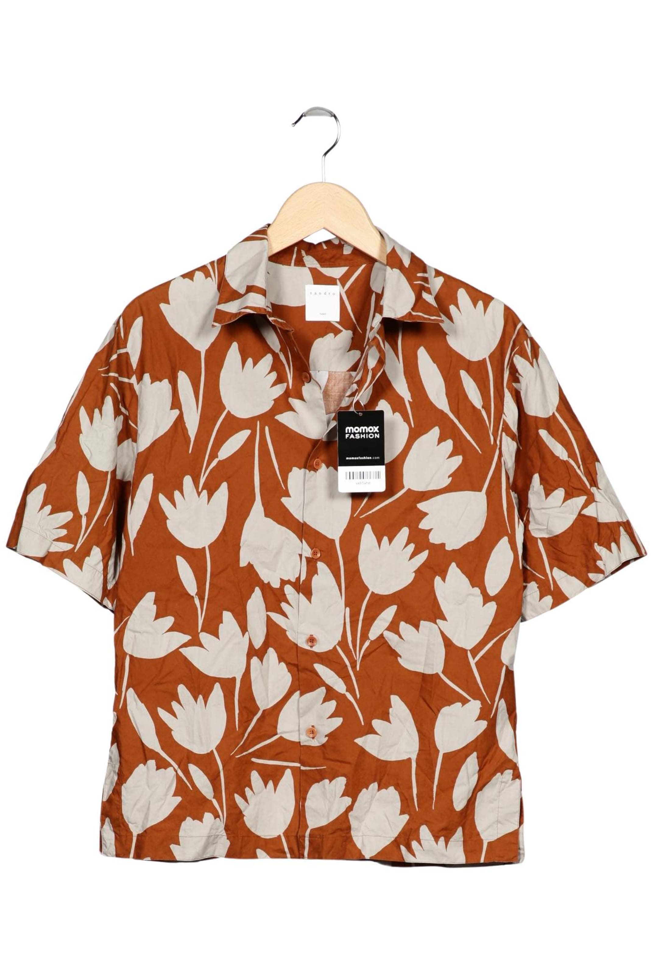 Sandro Button Up Shirt in XS in Mixed colors: front