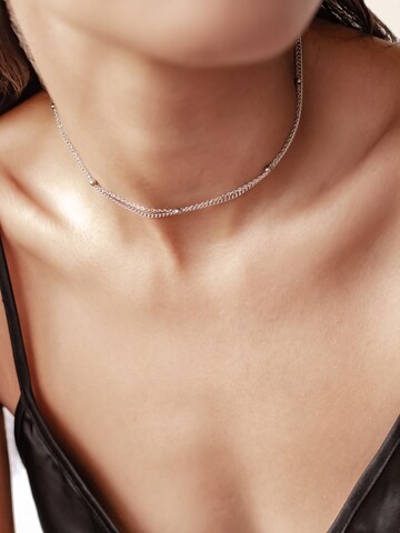 Hey Happiness - Cadena 'Duo Light' en plata