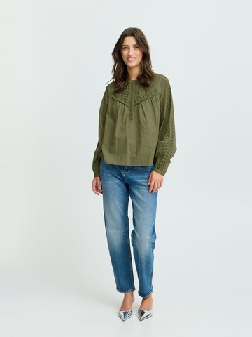 Chemisier 'Iulia' b.young en vert