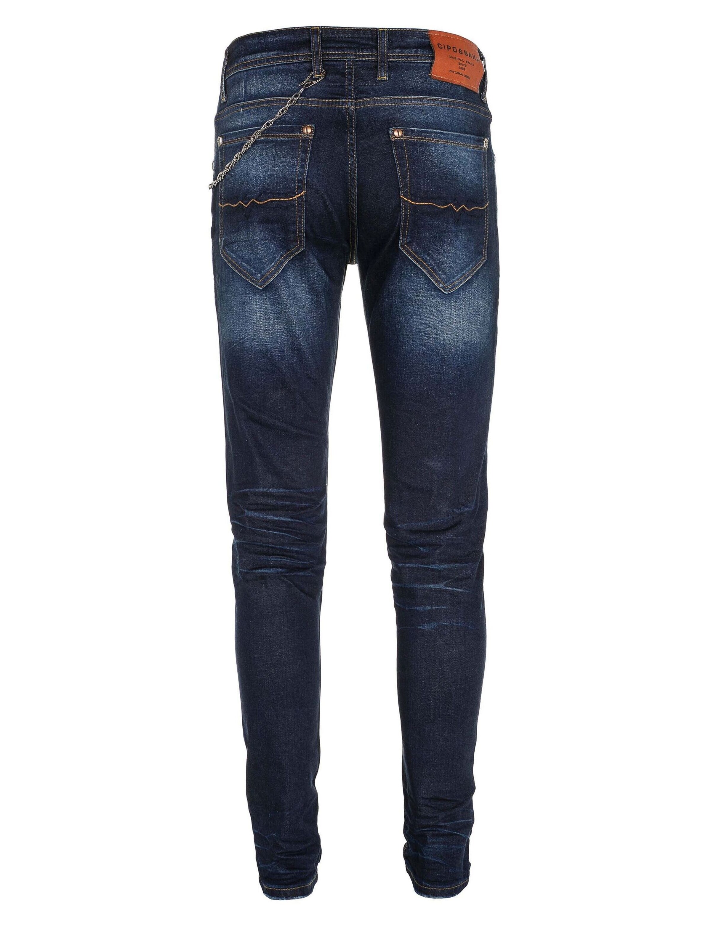 CIPO & BAXX Slimfit Jeans in Blau