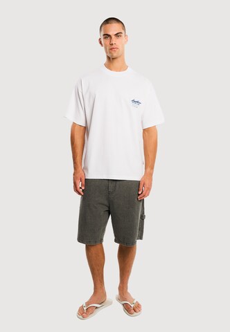 T-Shirt 'Adults Only' Another Cotton Lab en blanc
