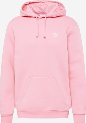 Sweat-shirt 'Adicolor Essentials Trefoil' ADIDAS ORIGINALS en rose : devant