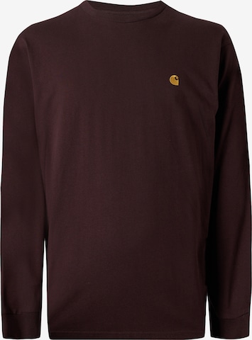 Carhartt WIP Tričko 'Chase' – hnědá: přední strana